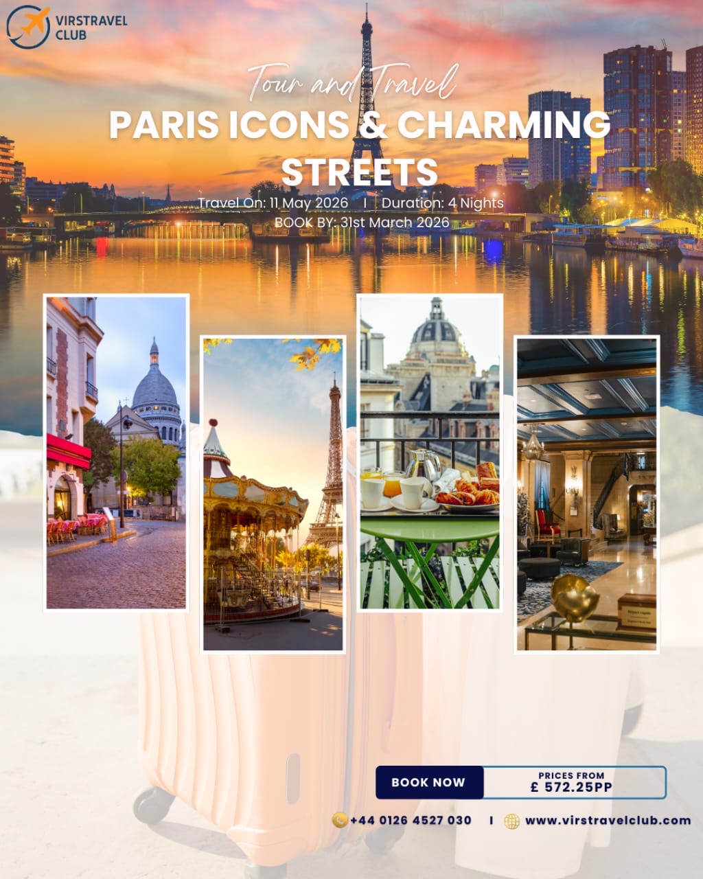 Paris Icons and Charming Streets 
